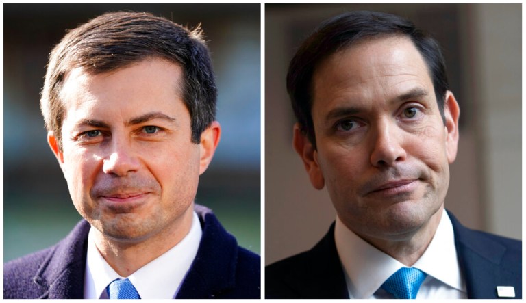Pete Buttigieg and Marco Rubio