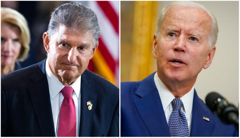 Joe Manchin and Joe Biden.