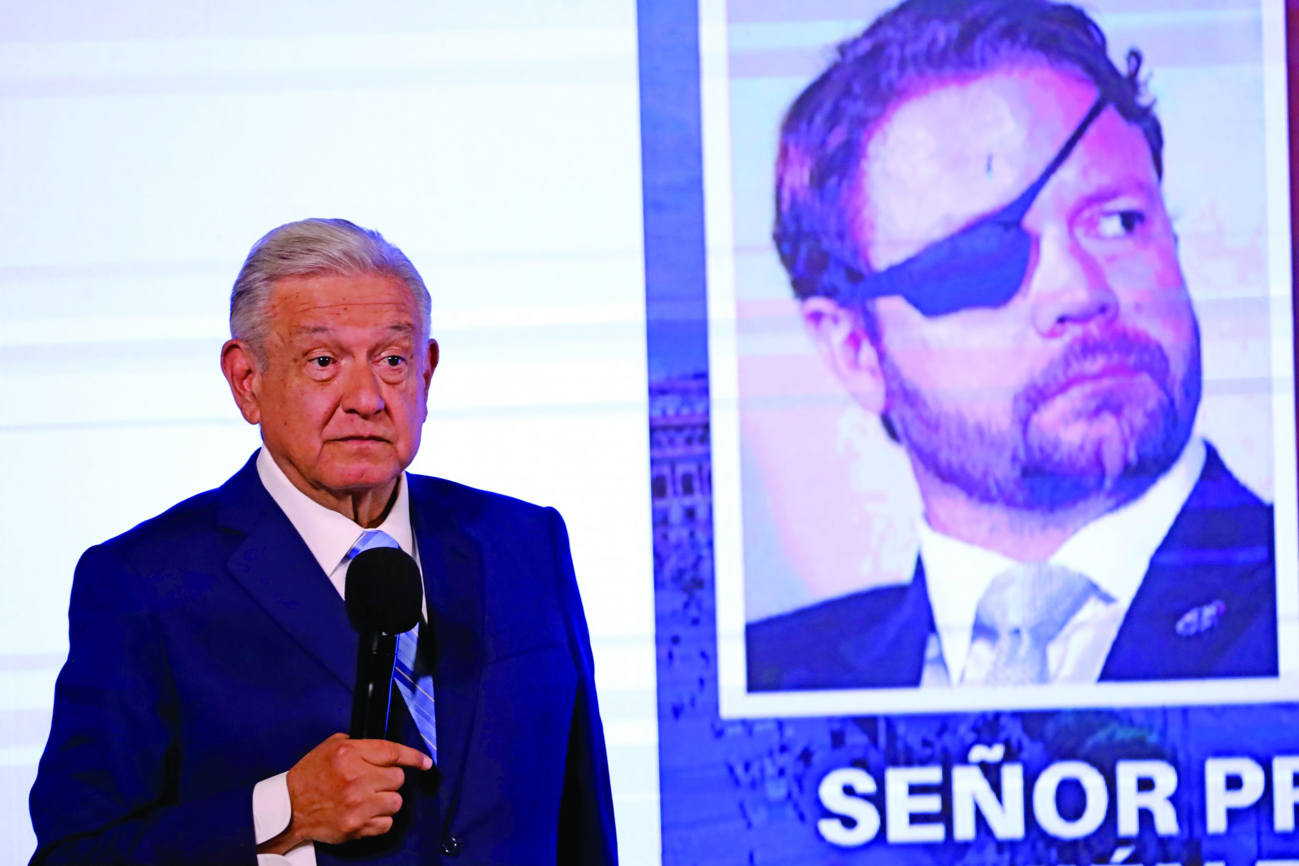 President of Mexico Lopez Obrador Morning News Conference