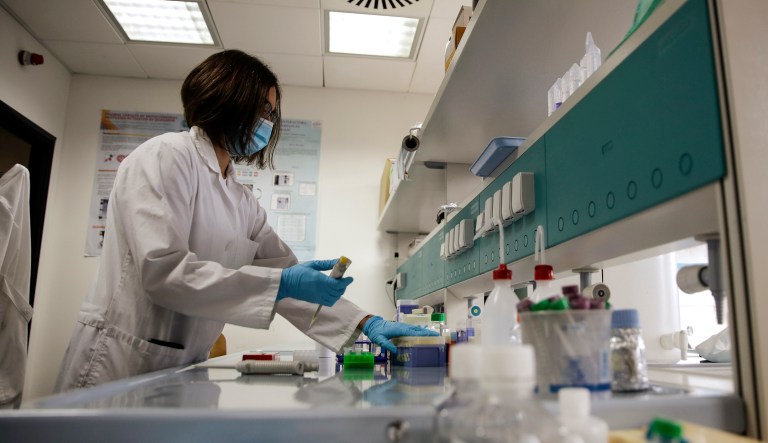 The coronavirus can stay behind on hard surfaces for nearly a month, study finds