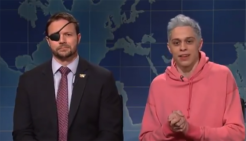 ‘I can’t get out of Pete Davidson’s head’: Crenshaw laughs off comedian walking back apology