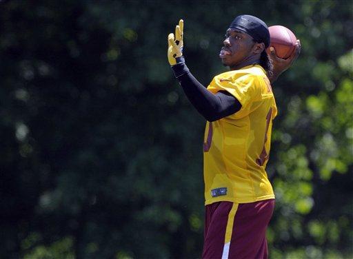 Griffin cooking up good vibes for the Redskins