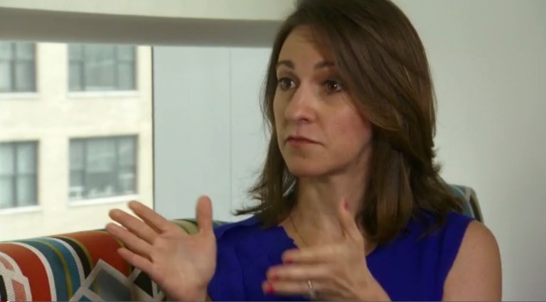 Evan McMullin, a long-shot independent candidate for president, will announce veteran media strategist Mindy Finn as his running mate, sources confirmed to the Washington Examiner on Thursday. (screenshot)