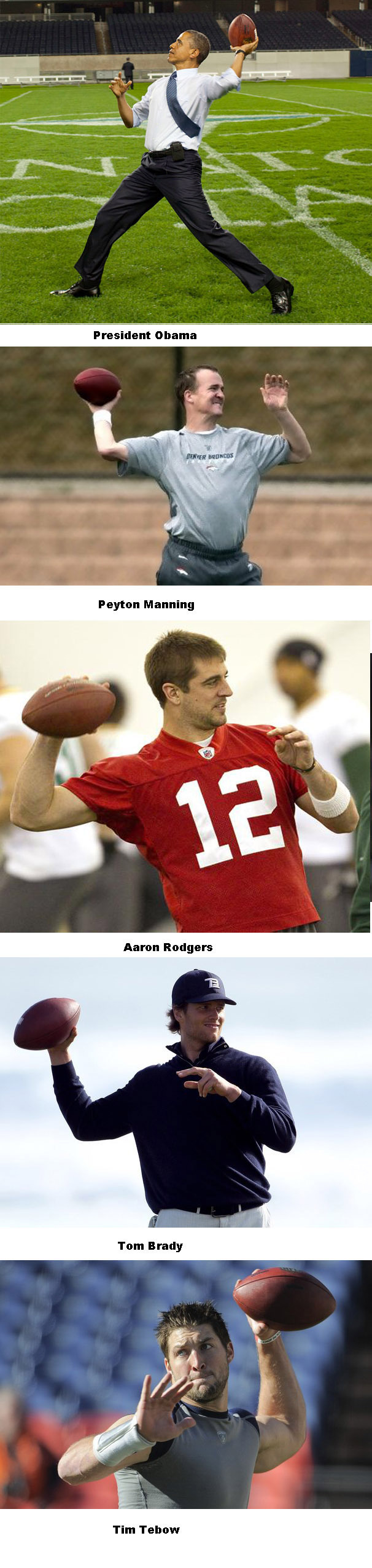 Does President Obama know how to throw a football?