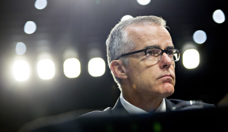 FBI Deputy Director Andrew McCabe, who helped lead the investigation into Hillary Clinton's private email server, has faced criticism from Republicans over his wife's ties to the Democratic Party and her election bid in Virginia.
