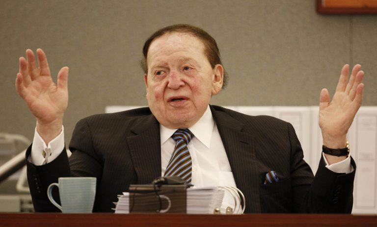 The 82-year old Sheldon Adelson is worth $28.9 billion and has been called 