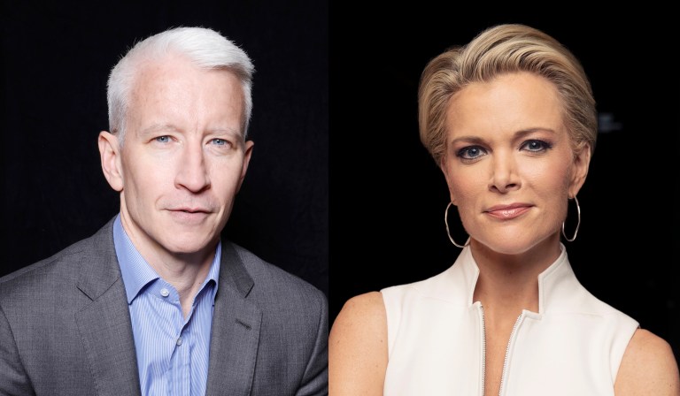 More than one-third of voters want CNN' Anderson Copper to moderate one or more of the three presidential debates between Donald Trump and Hillary Clinton, while a quarter believe Fox News' Megyn Kelly is the best person for the job. (Photo by Victoria Will/Invision/AP)