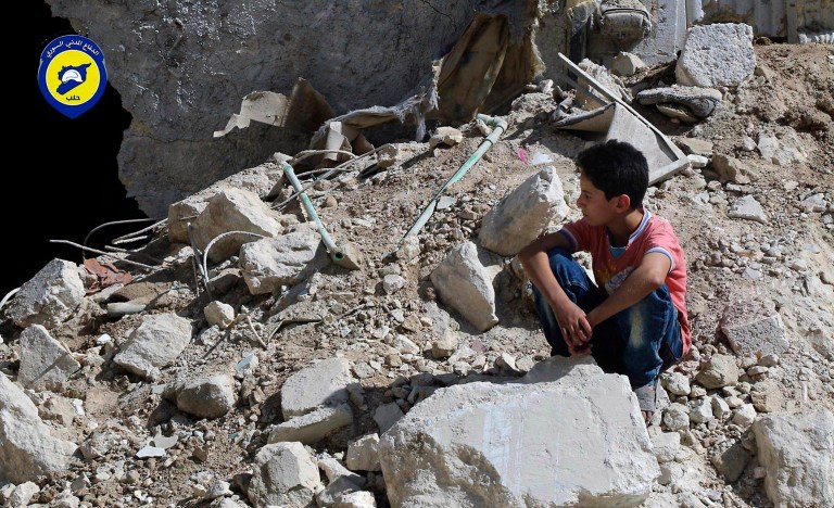 Syria's government depends on Iran and the militias it funds because it cannot win the civil war on its own. This is why the siege of Aleppo has dragged on for four years, putting the civilian population through unending hell. (Syrian Civil Defense- White Helmets via AP)