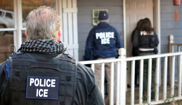 Denver will also now ignore Immigration and Customs Enforcement detainer requests, and prevent ICE agents from conducting interviews in jails without a warrant. (Bryan Cox/ICE via AP)