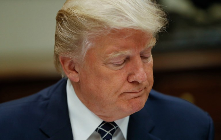 Trump told reporters at the White House that his preference is 