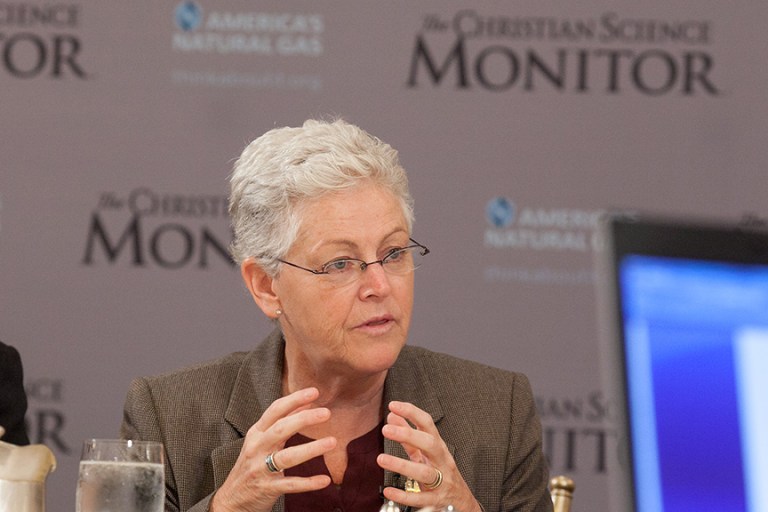 EPA Administrator Gina McCarthy. Michael Bonfigli/The Christian Science Monitor