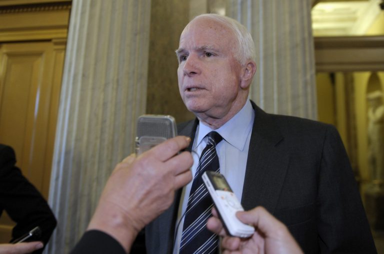 Sen. John McCain, R-Ariz.,ÃÂ said he regretted calling the Tea Party wing of the Republican Senate conference 