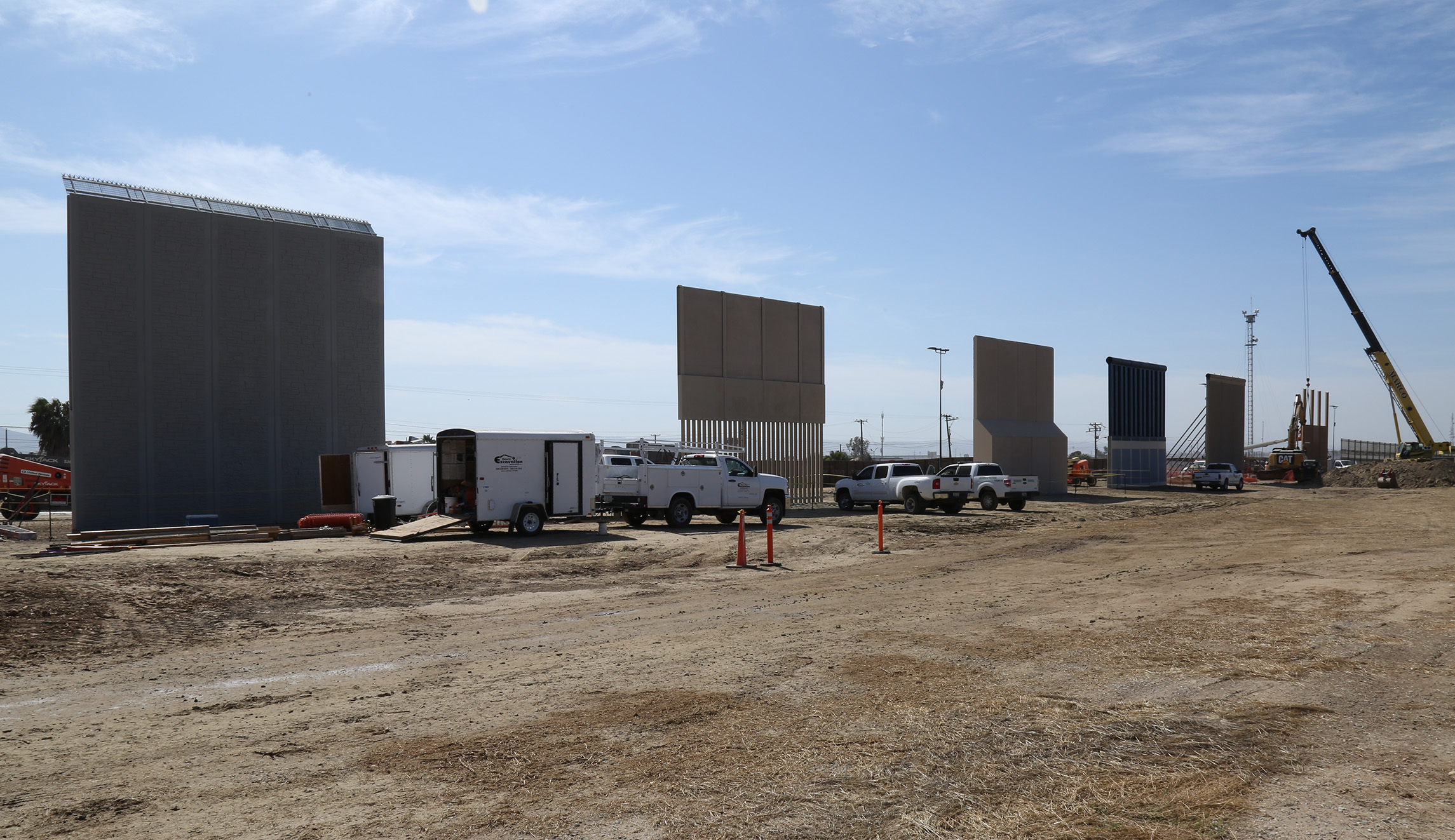 Trump still pushing for solid ‘concrete wall’