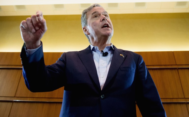 An aide confirmed that Bush will meet with Sen. Ted Cruz, Sen. Marco Rubio and Ohio Gov. John Kasich prior to Tuesday's primary. (AP Photo/Andrew Harnik/File)