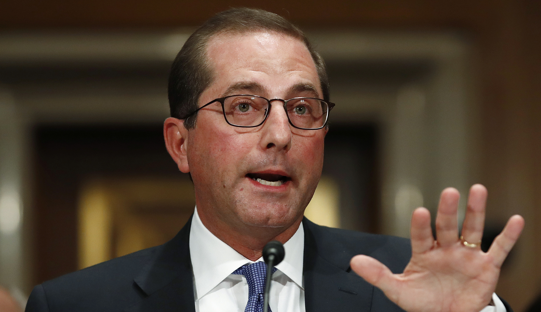 Alex Azar bashes ‘Medicare for all’
