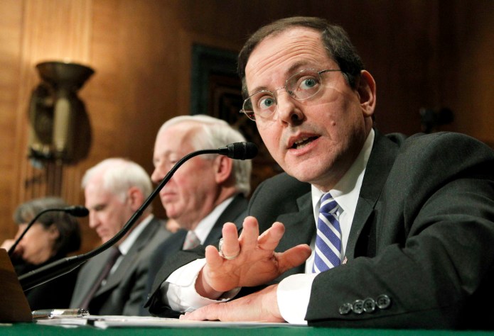 Roundtable CEO Tim Pawlenty called DeMarco a "deeply knowledgeable and passionate policy expert." (AP Photo/Manuel Balce Ceneta)