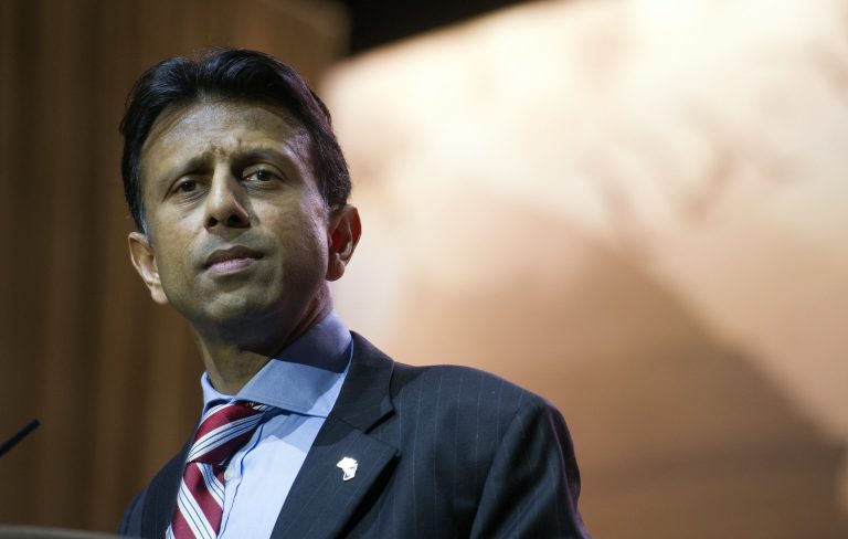 Louisiana Gov. Bobby Jindal speaks at the Conservative Political Action Conference annual meeting in National Harbor, Md., on March 6. (AP Photo/Cliff Owen)