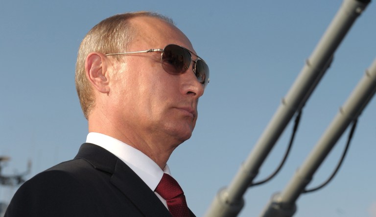 Russian President Vladimir Putin has been peddling theories that the U.S. is not only meddling with his business allies, but in the 2018 Russian elections and even the upcoming Olympic games. (Alexei Druzhinin, Sputnik, Kremlin Pool Photo via AP, file)