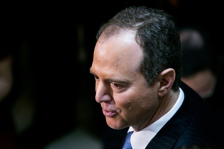 Schiff slammed Nunes for viewing the documents by himself and not sharing them with Democrats on the committee. (Graeme Jennings/Examiner)