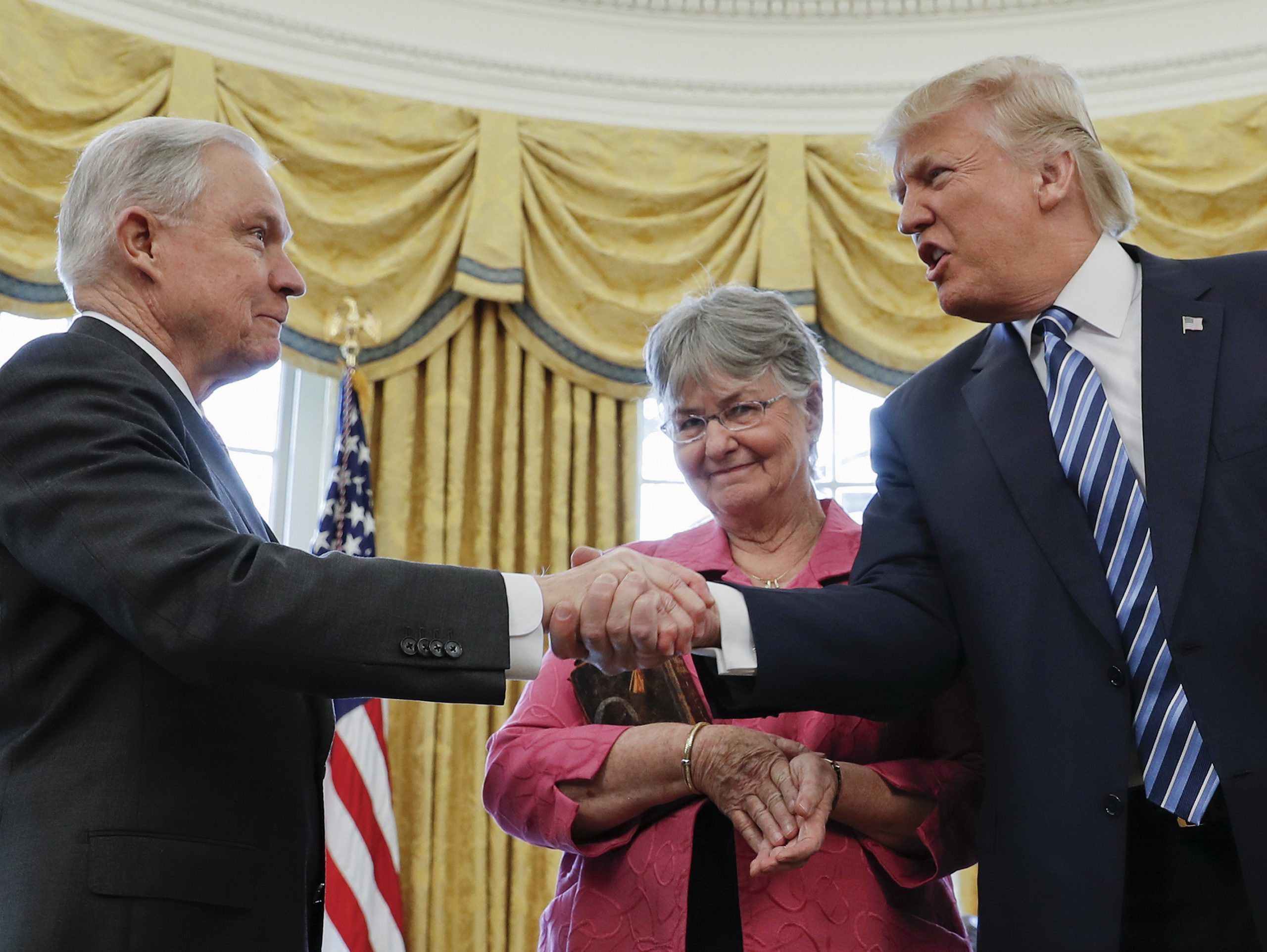 Trump report card: Beat down in court, undefeated in Senate