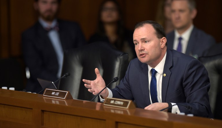 The Utah Republican said any recordings would be subpoenaed and turned over. (AP Photo/Susan Walsh)