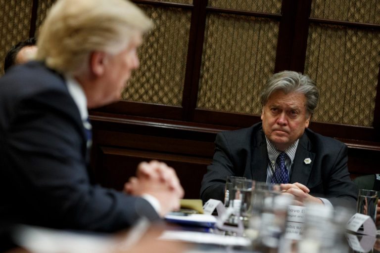 Editorial: Steve Bannon and President Trump’s Moral Debacle