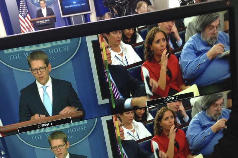 White House press secretary Jay Carney on Monday sidestepped questions about whether the administration would delay the individual mandate if technical glitches continue on the Obamacare website. (AP/Charles Dharapak)