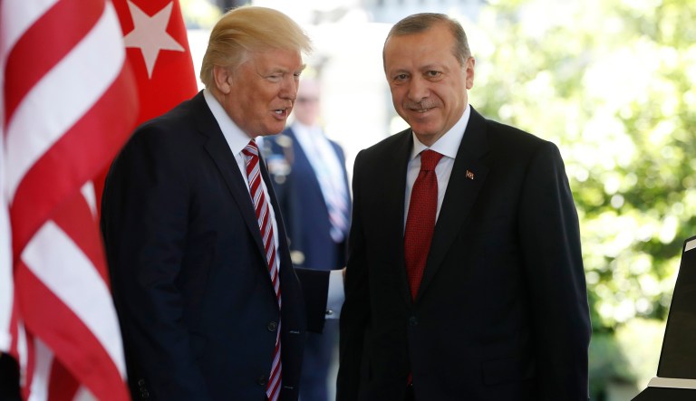 It's unclear if the White House will confirm the Turkish description of Trump's remarks. (AP Photo/Pablo Martinez Monsivais)