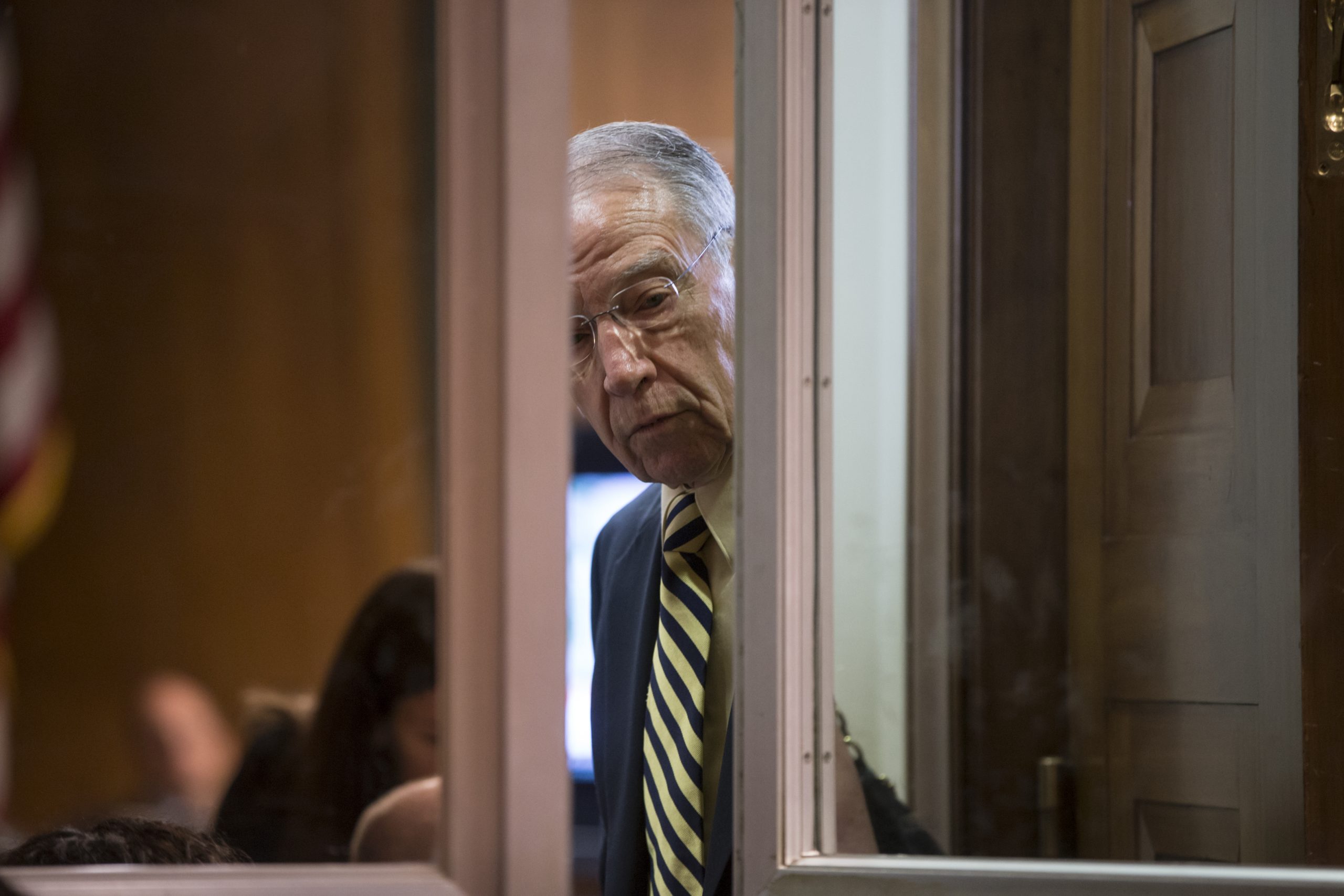 Is Chuck Grassley really in trouble?