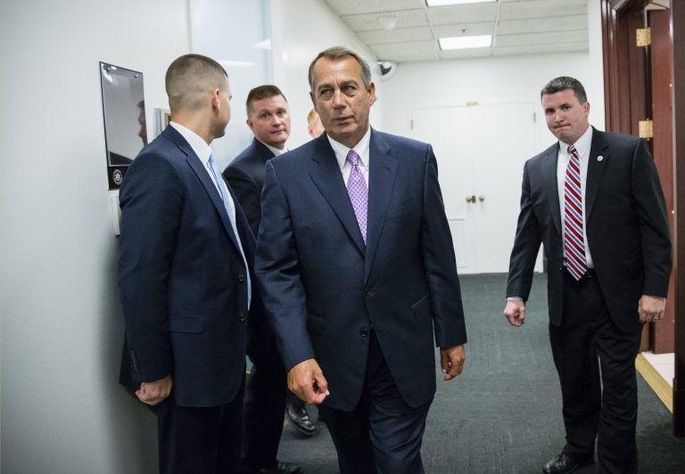 House Speaker John Boehner said Republicans will not approve legislation needed to raise the debt ceiling unless it includes fiscal reforms. (AP Photo/J. Scott Applewhite)