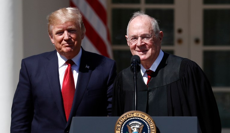 As the Supreme Court term ends, speculation is swirling as to whether Justice Anthony Kennedy will retire soon. (AP Photo/Carolyn Kaster)