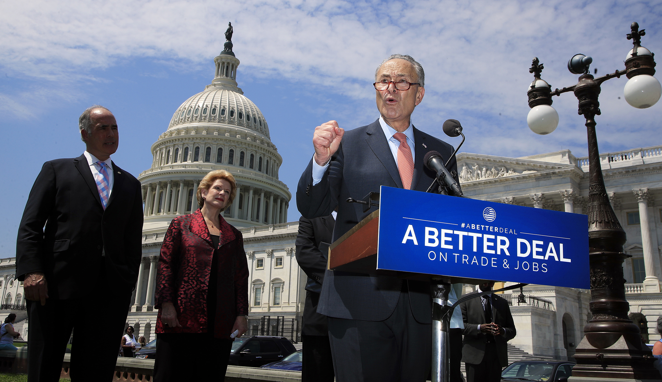 Chuck Schumer: Trump has done ‘nothing on trade’