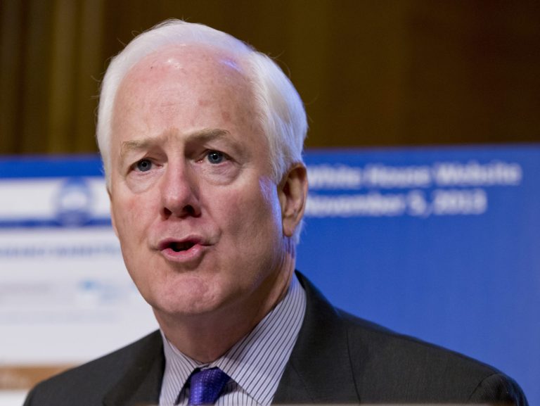 âIt's the president's responsibility to enforce the laws that Congress makes and that he signs into law, but this president and this administration enforce the laws they choose to enforce and ignore the laws they want to ignore, for political expedience,â said Sen. John Cornyn, R-Texas. (AP Photo)