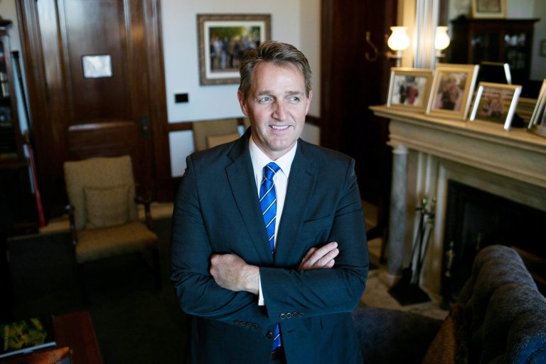 As a Senate Judiciary Committee member, Arizona Sen. Jeff Flake is busy preparing for hearings on Judge Neil Gorsuch's Supreme Court nomination. (Graeme Jennings/Washington Examiner)