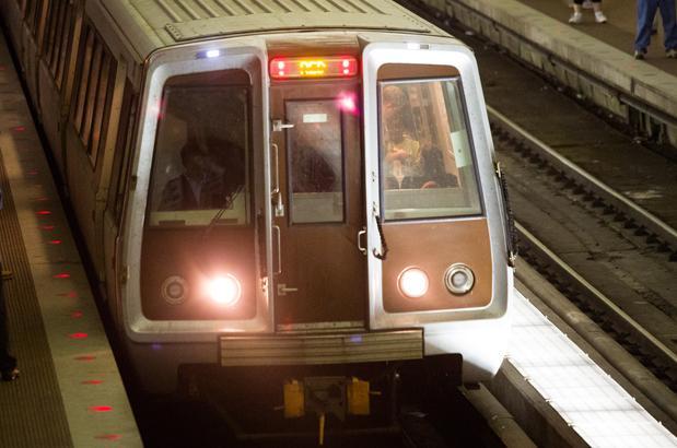Updated: Metro worker hit by train