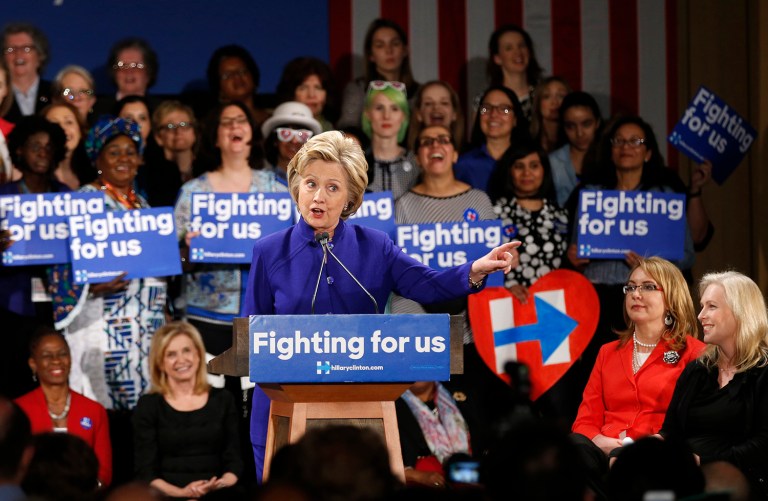 —œClinton will lay out what is at stake in the election. With more people voting in this election than any in history, Clinton will urge Arizona voters to take advantage of in-person early voting,—&pound; her campaign said. (AP Photo)