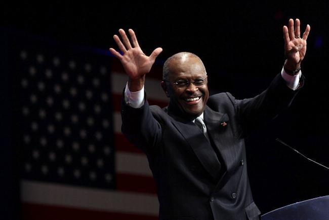 Cain makes a comeback at CPAC