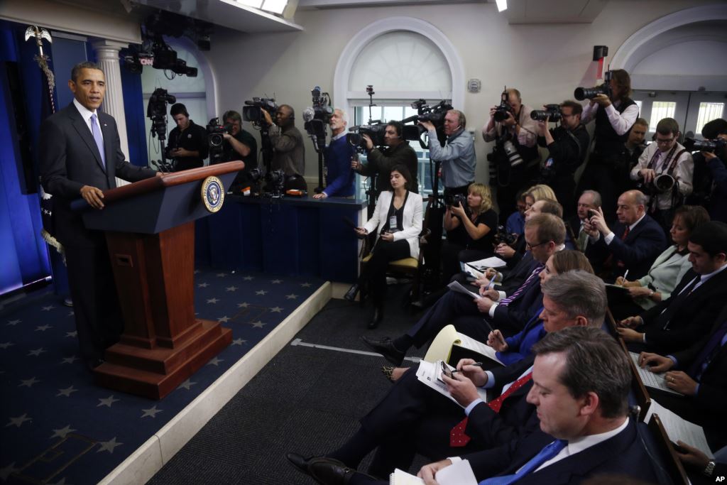 Talk but no walk: Just 5 of 50 White House reporters are black