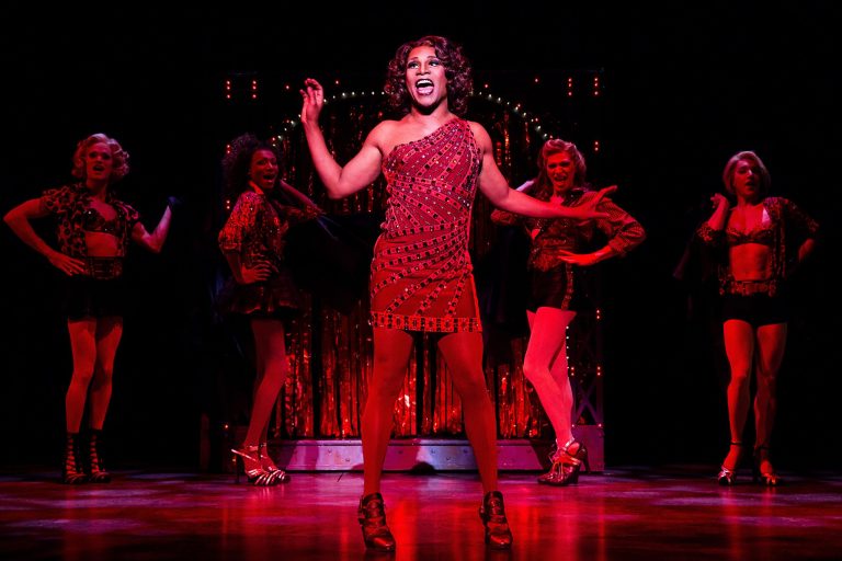This theater image released by The O+M Company shows Billy Porter during a performance of 