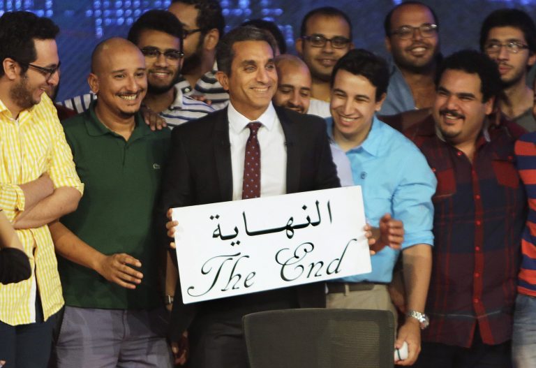 Egyptian satirist Bassem Youssef ends his show