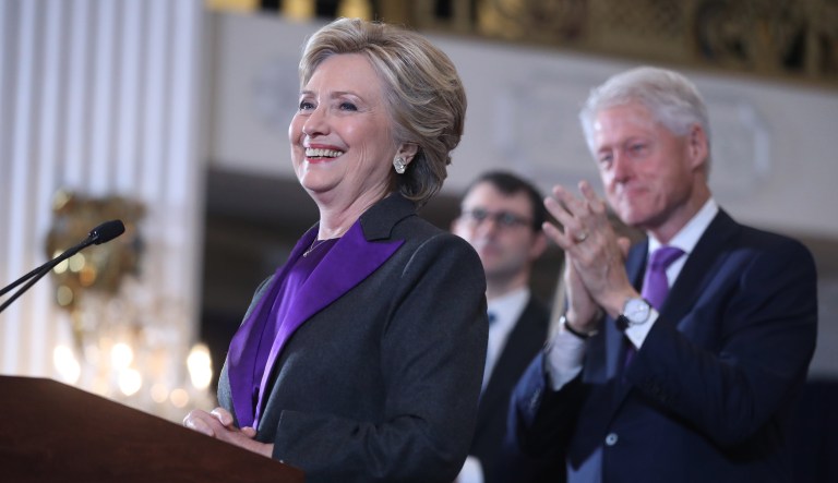 By scheduling a book tour stop in Wisconsin for Nov. 9, Clinton may be signaling subtly that she recognizes her campaign's mistake of ignoring certain traditionally blue states. (AP Photo/Andrew Harnik)