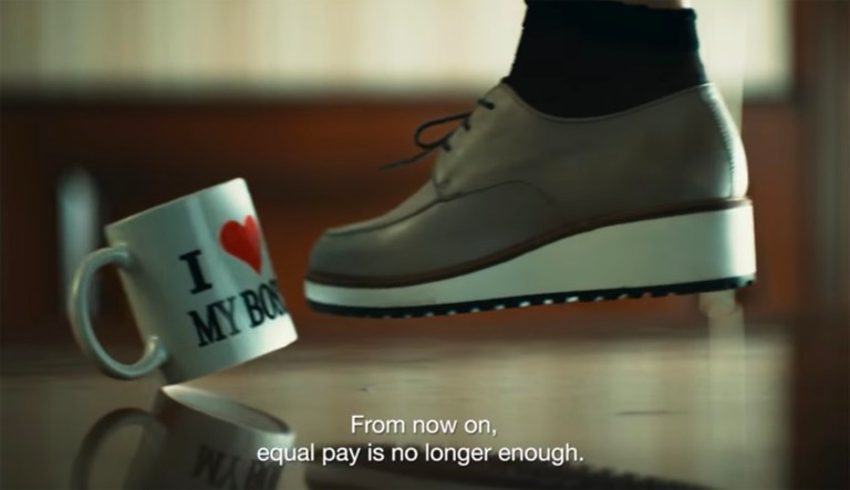 Women can't clamor after fashion then complain it costs more. (Screenshot/YouTube)