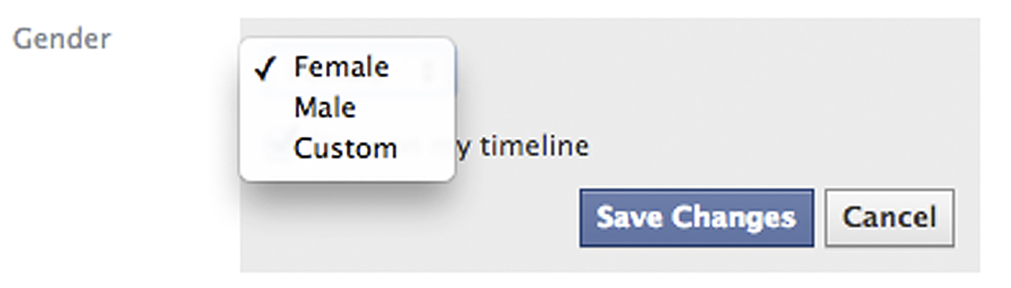 Facebook users, others react to gender options