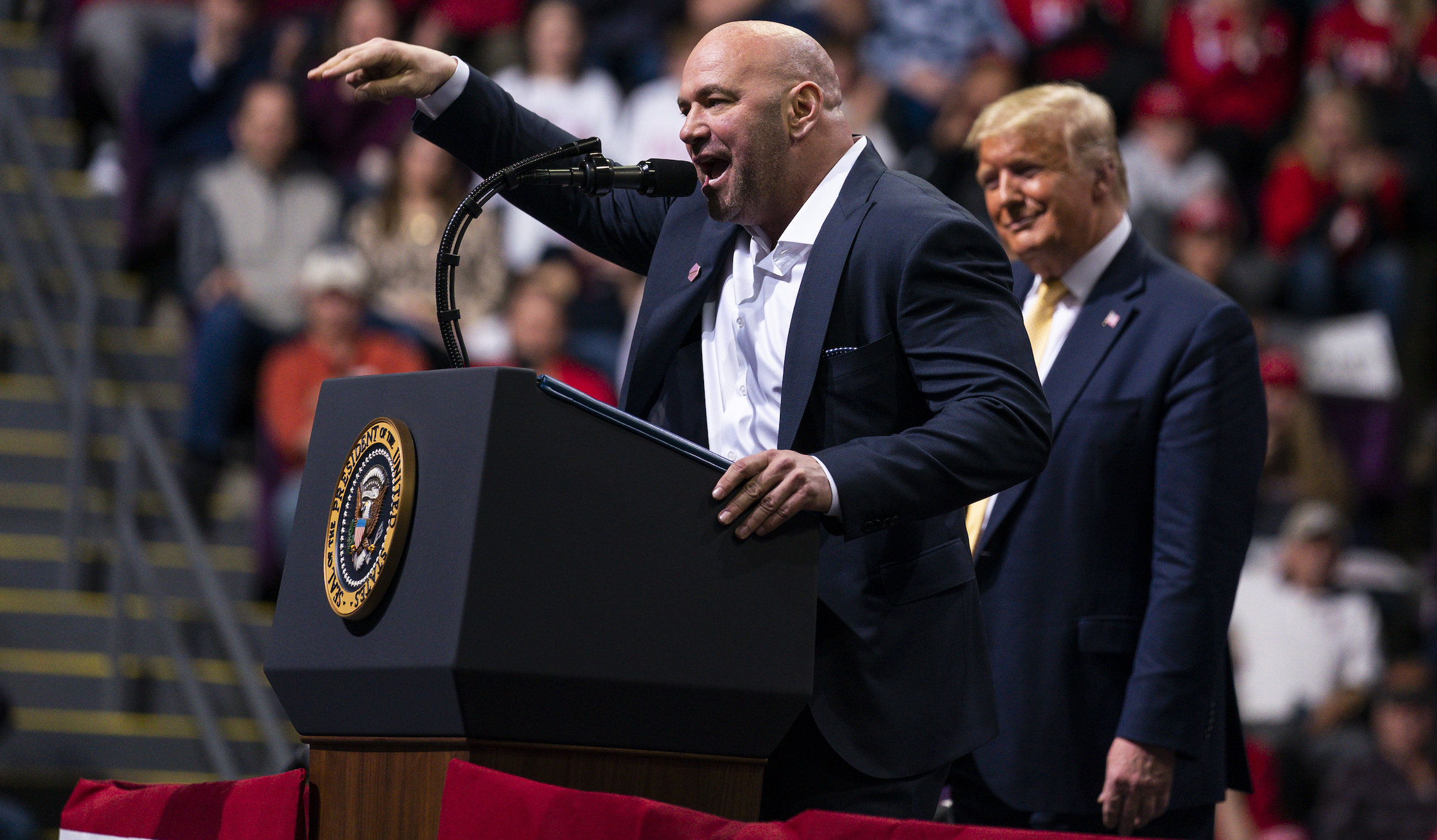 Dana White says UFC ‘won’t muzzle’ Trump supporter Colby Covington