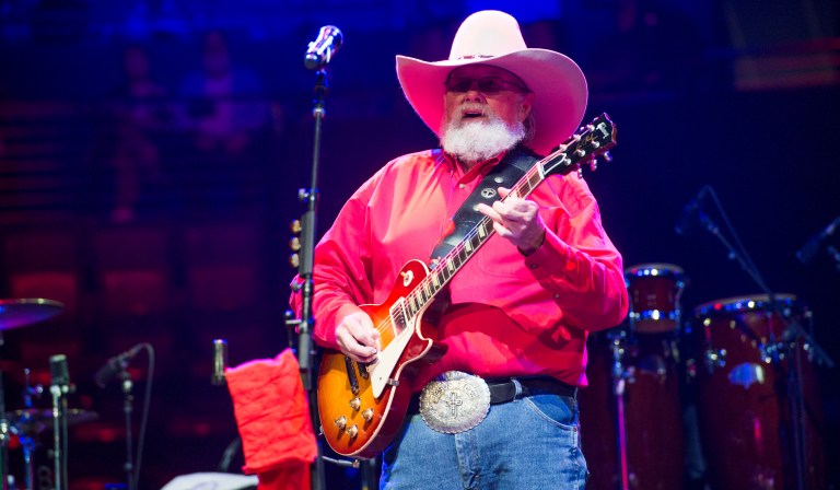 Charlie Daniels performs at Charlie Daniels 80th Birthday Volunteer Jam at Bridgestone Arena on Wednesday, Nov, 30, 2016, in Nashville, Tenn. 