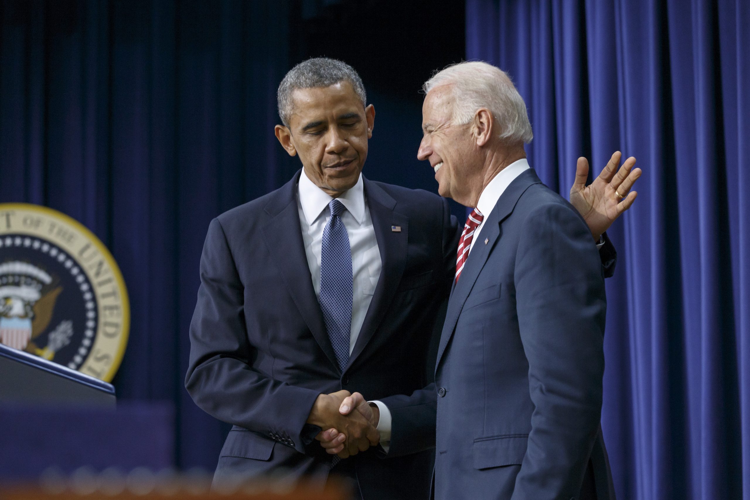 Seeking the limelight, Biden courts key Dem groups