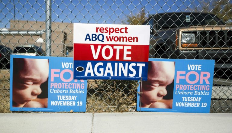 New Mexico has emerged as an abortion destination state, attracting an increasing number of out-of-state women; it is one of seven states that permit abortion at any stage of pregnancy. (AP Photo/Juan Antonio Labreche, File)
