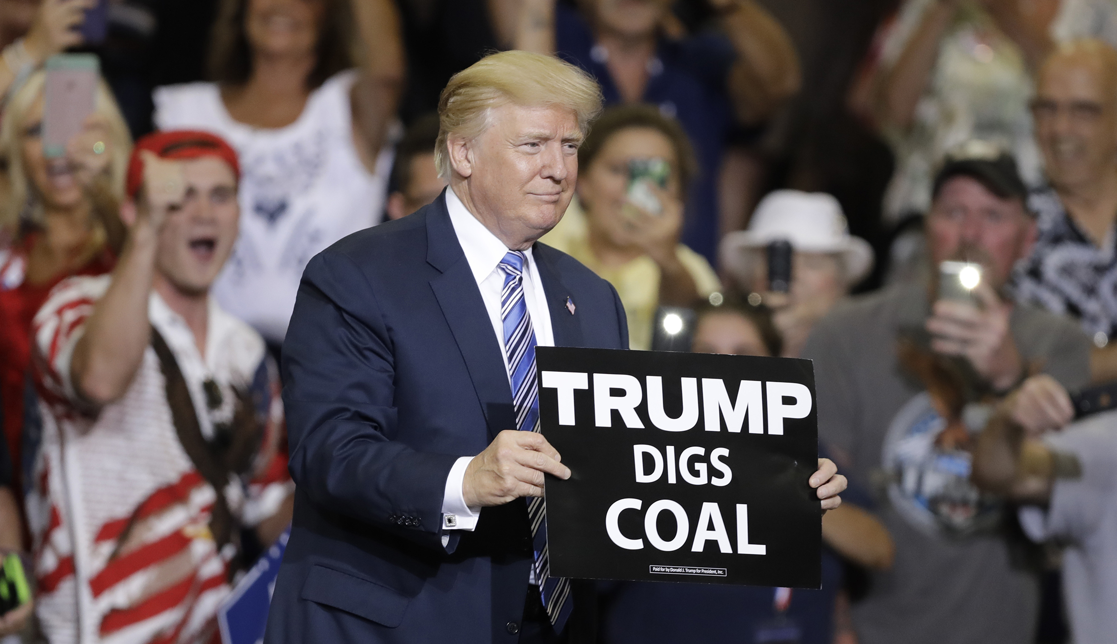 Trump on board with coal subsidy, West Virginia Gov. Jim Justice says