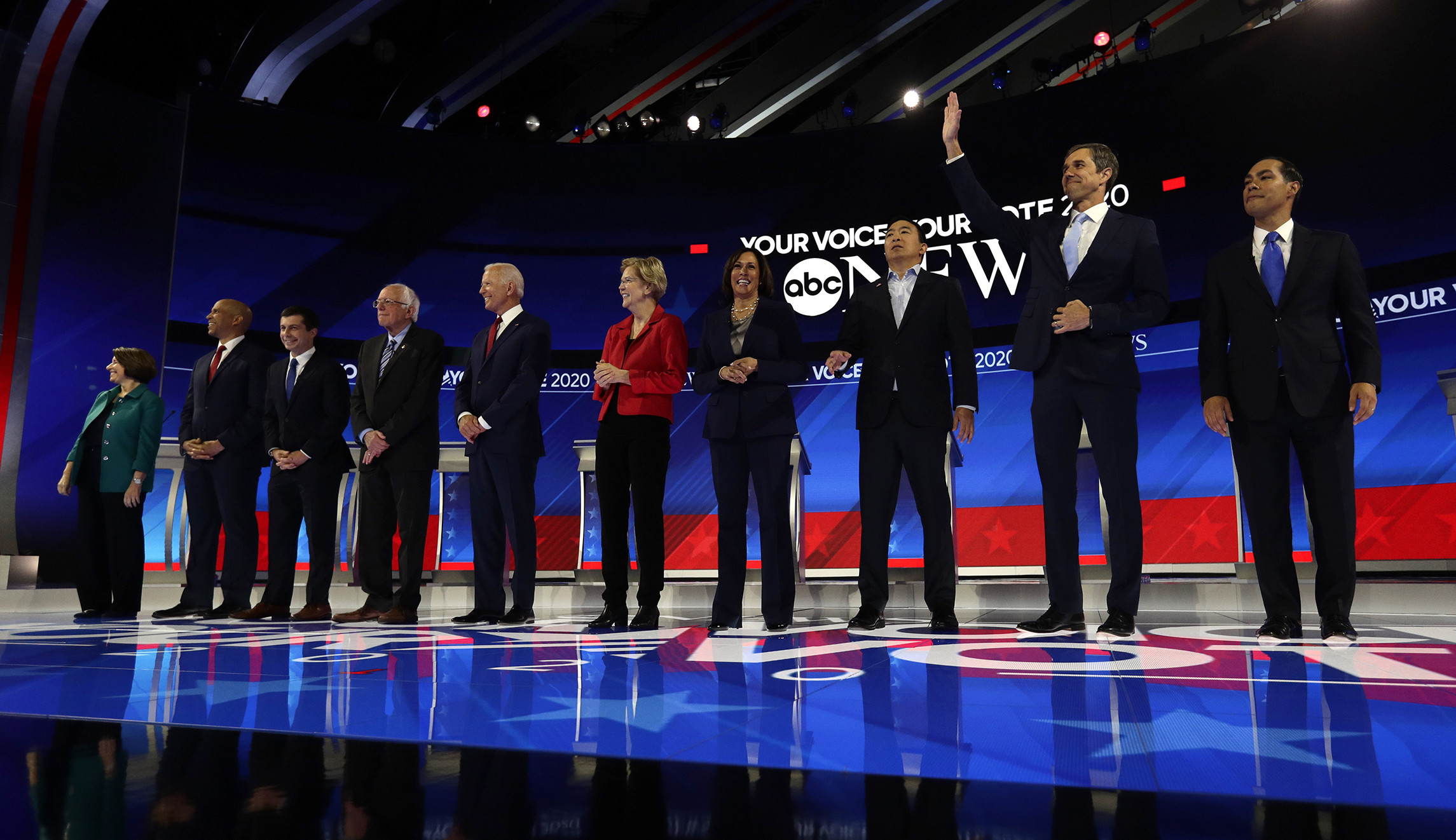 Democrats take aim at gun owners in Houston debate