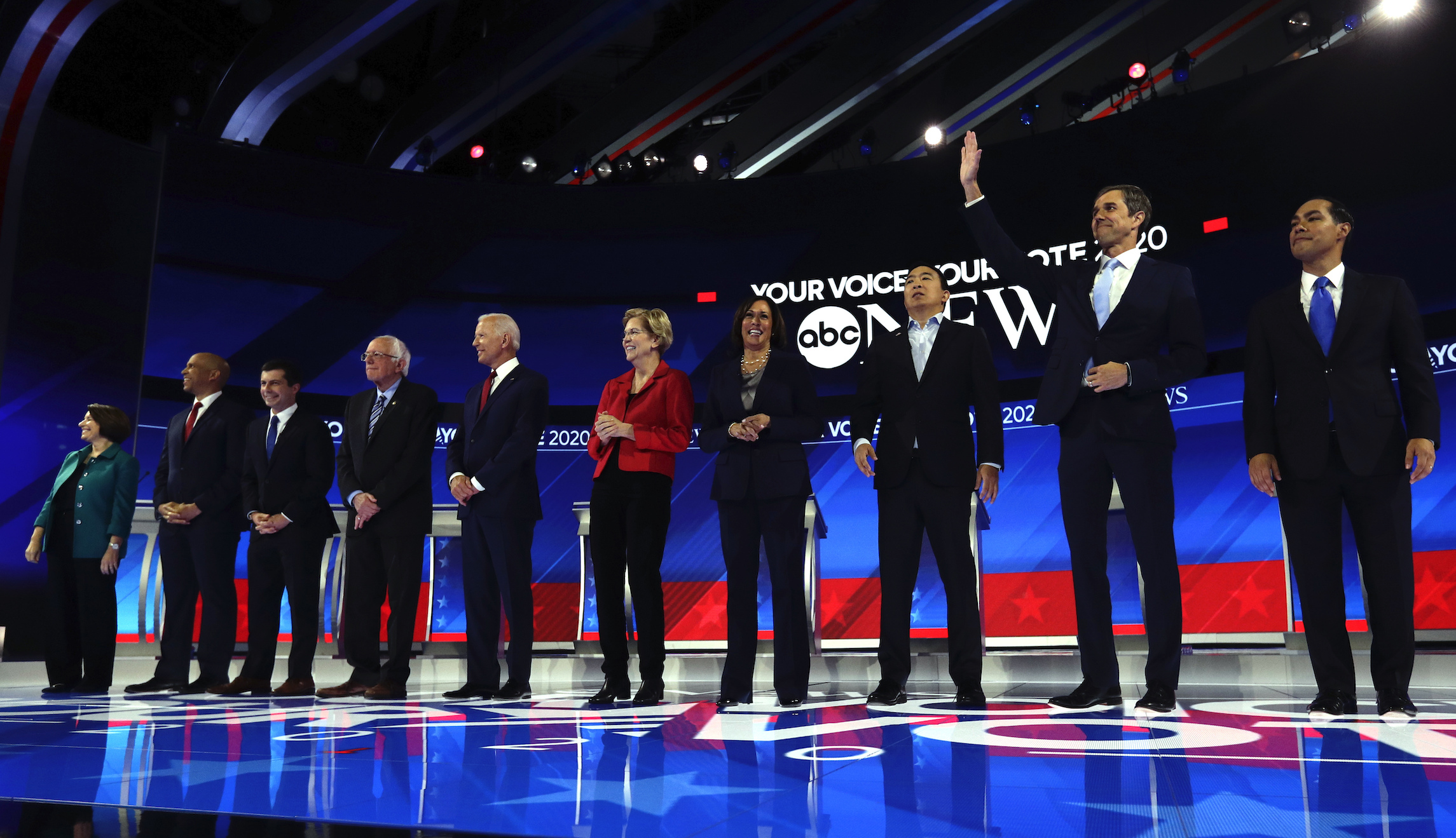 Half of Democratic debate stage has yet to commit to MSNBC climate forum